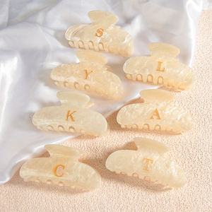 Chaud élégant élégant Durable Durable accessoire <span class=keywords><strong>de</strong></span> coiffure mode rose lettre pinces à cheveux grande griffe <span class=keywords><strong>de</strong></span> cheveux pour <span class=keywords><strong>les</strong></span> femmes - Product Image 6