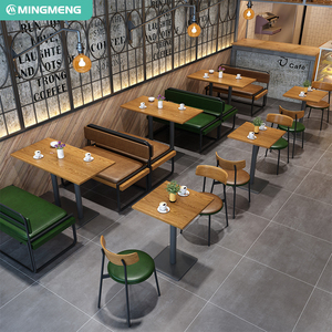 Commercial Use Industrial Style Furniture Set for Cafe Restaurant Coffee Shop with High Quality Optional Colors <b>Tables</b> Chairs - Product Image 2