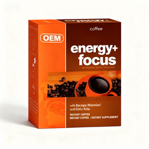 Suplemen makanan kopi instan bubuk kopi hitam Protein instan minuman suplemen Herbal kafein - Product Image 6