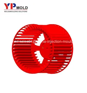 Criador De Moldes Design Personalizado Molde De Lâmina De Ventilador De Plástico Impulsor Plástico Molde De Injeção Plástica