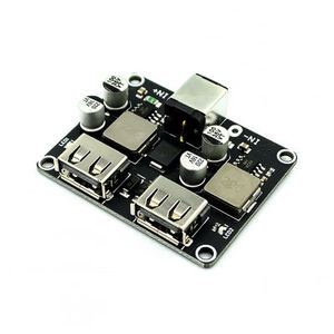 Module de conversion abaisseur USB DC-DC QC3.0 QC2.0 6-32V vers 5V pour circuit de charge rapide 9V 12V 24V - Product Image 1