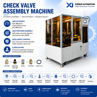 Máquina de Ensamblaje de Válvulas de Retención Automática de Alta Velocidad XUNNUO con Control PLC y 1 Año de Garantía