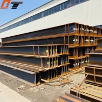 Acier structurel laminé à chaud, poutre en H Q235B Q355B non allié, 6-12m pour structures industrielles, construction de ponts