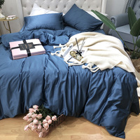 Ensemble de draps de lit en bambou infusé de cuivre, linge de lit en bambou