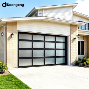 <span class=keywords><strong>Porte</strong></span> <span class=keywords><strong>de</strong></span> <span class=keywords><strong>garage</strong></span> <span class=keywords><strong>sectionnelle</strong></span> en aluminium fabriquée à Shanghai avec panneaux isolés et ouvre-<span class=keywords><strong>porte</strong></span> automatique pour usage résidentiel en villa - Product Image 4