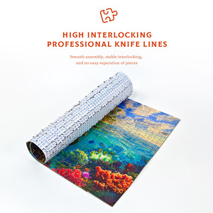 Rompecabezas Personalizado de 1000 Piezas, Mini Tarjetas Grises, Secretos del Mar y del Cielo, Ensamblaje de Alta Precisión, Barniz Brillante, Póster 1:1, Grueso, Sin Rebabas, Tinta Ecológica - Product Image 3