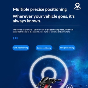 Dispositif d'alarme antivol GPS 4G filaire étanche pour voiture et moto avec géolocalisation, alerte de survitesse et télécommande - Product Image 4