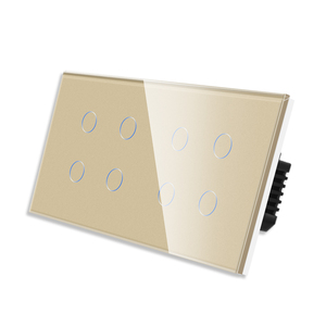 Interruptores Táctiles de 8 Canales Compatibles con la Aplicación Tuya Alexa y Control por Voz Zigbee de Bingoelec OEM ODM - Product Image 2