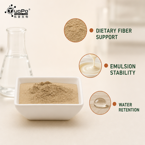 Poudre de paroi cellulaire de levure de haute qualité contenant du <span class=keywords><strong>mannan</strong></span> pour la fortification en fibres alimentaires dans les recettes de plats végétaux - Product Image 1