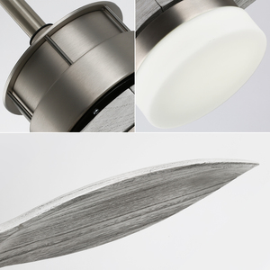 Trang Trí Hai Lưỡi Chiếu Sáng Ưa Thích Quạt Trần Gỗ Làm Mát Không Khí Khách Sạn Biệt Thự Công Nghiệp Led Quạt Trần - Product Image 5