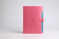Carpeta de Documentos Multicolor, Carpeta de Archivo A4 con Cubierta Rígida Esmerilada de PP, Carpeta de Archivo Económica para Suministros de Oficina y Escolares