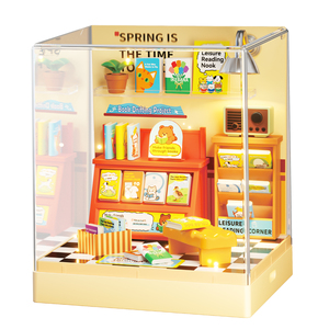 Maison miniature DIY, jouets de puzzle 3D, cuisine, blocs de construction en plastique assemblés, nouvelle éclairage, décoration intérieure, petite ville dans une grande ville - Product Image 2