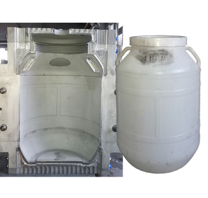 Machine de moulage par soufflage Dawson Style d'accumulation 50 L 60L Machines de fabrication de fûts 50 <span class=keywords><strong>litres</strong></span> Machine de moulage par soufflage de fûts en plastique prix - Product Image 5