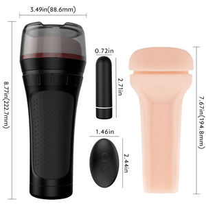 Masturbador Masculino Automático de Silicona S-hande, Copa Masturbadora con Vibración Anal, Juguetes Sexuales para Hombres, Masturbación Eléctrica - Product Image 2