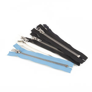 다운 재킷 가방을위한 맞춤형 구리 지퍼 의류-다양한 크기 선택할 수있는 오픈 엔드 금속 지퍼 - Product Image 5