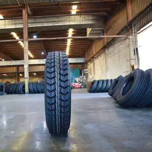 Chinese Popular Llantas SUPERHAWK / HAWKWAY HK810 HK859 Mixed Road All-Steel Truck Tire 11r22.5 Radial Tyres Prices