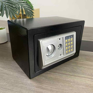 YINGBO Mini Size Safe Box with Fingerprint Lock and Override Key Colorful Steel Box for Hotels for Home - Product Image 3