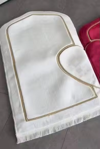 Alfombra de oración musulmana corazón pareja alfombra de oración Ramadán regalo conjunto mezquita cojín alfombra Tapis de prire - Product Image 6