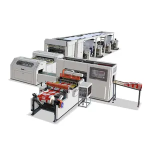 High Speed Automatic Roll To Sheet Paper Sheeting Machine Rotary Blade Paper Roll Sheeter Paper Cutting Machine
