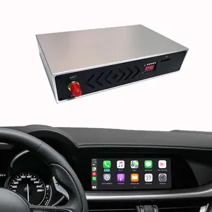 Radio Car Play Android Auto For Alfa Romeo Giulia Stelvio Mirror Link Support steering wheel controls Wireless Apple Carplay