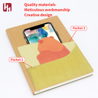 Carpeta de Anillas para Cuaderno, Hojas Sueltas, Color Macaron, Agenda, Regalo Empresarial, Venta Especial, Portátil, A5, Cuero PU, Tapa Dura Moderna, Escolar