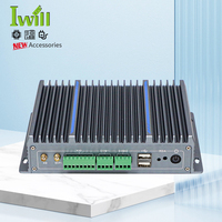 Nuevo Producto, Mini PC Industrial Sin Ventilador de 4 Núcleos RK3588 RK3568, 6TOPS NPU G610, 8K, 2LAN, 4USB, WIFI6, HD, LVDS, RS232, RS485, PC de Caja Pequeña