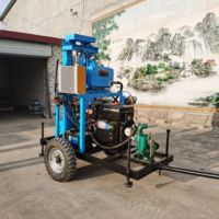 Foreuse rotative automatique de petite taille BDM-120 avec moteur diesel 22HP et boîte de vitesses 220V