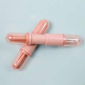 Vente en gros en usine Mini <span class=keywords><strong>pinceau</strong></span> de maquillage portable de voyage pour <span class=keywords><strong>fard</strong></span> <span class=keywords><strong>à</strong></span> paupières en poudre 4 en 1 - Product Image 3