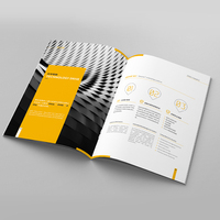 2025 professionnel personnalisé conception gratuite faible coût selle couture Brochure couverture mate livret produits catalogue impression