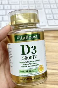 Oem Private Label Veganistische Vitamine D3 Met 5000iu Gezondheidssupplement Vitamine D3 Softgel Capsules Maatwerk Van De Fabrikant - Product Image 2