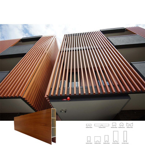 Panneaux muraux modernes en aluminium ondulé 3D rayés, épaisseur 1,5 mm, anti-corrosion, lavables, pour façades intérieures et extérieures de bâtiments commerciaux - Product Image 2