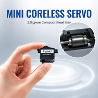 Servomoteurs analogiques à double roulement spécifiques pour hélicoptères RC Trex 450, moteurs à engrenages en plastique et en métal