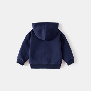 2025 nouveau décontracté enfants <span class=keywords><strong>sweat</strong></span> à capuche garçons couleur Pure en forme de G veste <span class=keywords><strong>bébé</strong></span> fermeture éclair chemise coréen enfants vêtements pour goutte - Product Image 3