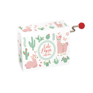 Caja Musical Ecológica Personalizada con Melodía, Caja Musical de Madera MDF con Bailarina, Caja Musical de Madera con Manivela para Joyas, Regalo para el Día de San Valentín - Product Image 3