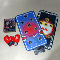 Ensemble de boxe Shantou Sajadah R06 avec éclairage musical, 4 modes de jeu, sac de boxe gonflable avec gants pour enfants