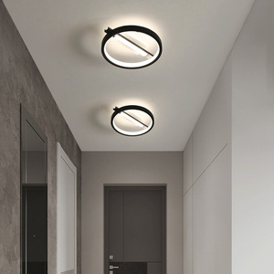 Luminaire LED pour couloir, style minimaliste moderne nordique, montage en surface, trois couleurs, pour entrées de maison, vestiaires, éclairage - Product Image 4