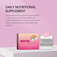 Comprimés effervescents portables à la biotine, soin quotidien doux pour les cheveux, la peau et les ongles, pour une meilleure absorption