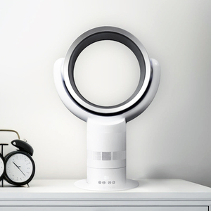 Ventilador de Escritorio Eléctrico sin Aspas, Circulación de Aire de Ángulo Amplio, Estilo Natural y Suave - Product Image 1