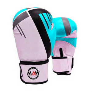 MAW Boxing Gloves PU Material Velcro Closure Breathable Unisex for Boxing Training - Product Image 5