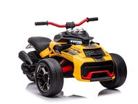 2024 dernier jouet ATV à 3 roues à grand volume 12V pour enfants voiture électrique matière plastique moto de style à conduire pour enfants