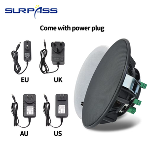 Bt62 स्टीरियो साउंड सिस्टम सक्रिय नीले दांत वायरलेस 2*10W क्लास डी पावर एम्पलीफायर छत स्पीकर होम थिएटर के लिए सेट - Product Image 3