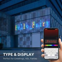 Guirlande lumineuse LED RGB intelligente 4x4M, 400 LED, étanche IP65, télécommande via application, fil de cuivre, pour chambre, mariage, fête