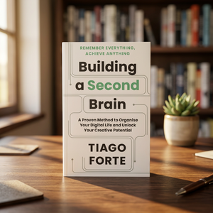 Construire un deuxième cerveau par Tiago Forte, livre broché en anglais, guide de concentration, d'apprentissage et de gestion de l'information - Product Image 4