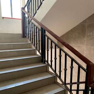 מעקה מרפסת/מדרגות/וילה מודרני, עמיד בפני חלודה, עשוי סגסוגת אלומיניום ופלדת אל-חלד, עם הגנה מפני קרינת UV, להרכבה עצמית. - Product Image 3