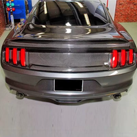 Couvercle de coffre arrière en fibre de carbone avec aileron Performance Pack pour Ford Mustang 2015-2023 S550 – Système de carrosserie automobile élégant