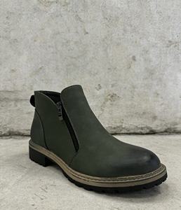 Botines Cortos <span class=keywords><strong>de</strong></span> PU con Suela Gruesa y Cierre <span class=keywords><strong>de</strong></span> Cremallera, Diseño <span class=keywords><strong>de</strong></span> Color Sólido en la Parte Superior, Botines Cortos <span class=keywords><strong>de</strong></span> <span class=keywords><strong>Mujer</strong></span> <span class=keywords><strong>de</strong></span> Corte Recto <span class=keywords><strong>de</strong></span> Fábrica - Product Image 5