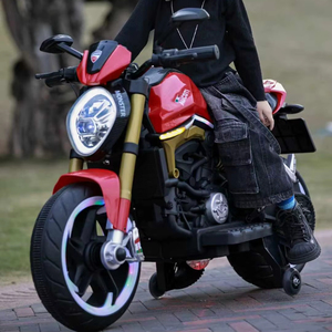 10岁儿童电动摩托车电动自行车儿童汽车电动12v遥控骑行 - Product Image 3