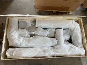 ケンワースピータービルト用フラットトップスタック付きカスタム6X153インチステンレス鋼排気キット - Product Image 5