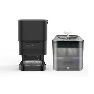 Oem Combinatie Automatische Huisdiervoeder Huisdier Water Fontein 4l App Controle Huisdiervoer Dispenser Automatische Kat Feeder Met Wifi Timer - Product Image 2