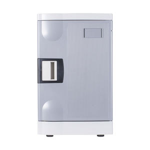 Armario de Oficina y Baño Moderno de Doble Color con Marco Estilizado, Lavable, Resistente al Óxido, Armario de Plástico ABS de Moda, Modelo SP3 Multi-Lock - Product Image 2